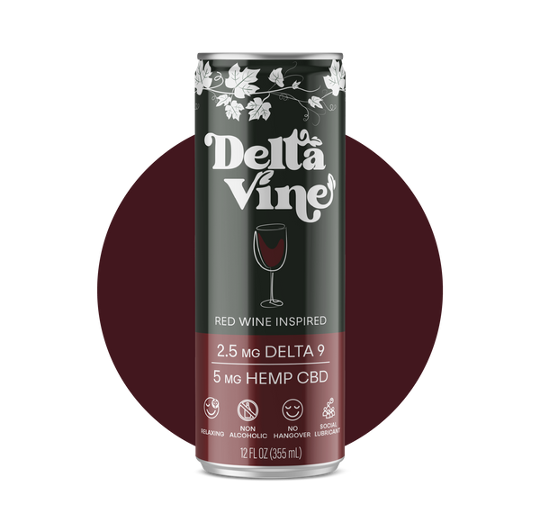 Red-Wine Inspired THC Drink (4-Pack)
