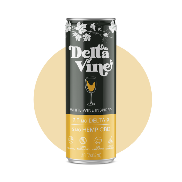 White-Wine Inspired THC Drink (4-Pack)